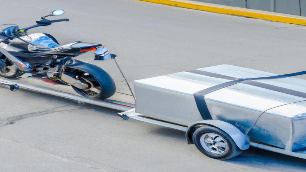 Jak przewozić motor na przyczepie?