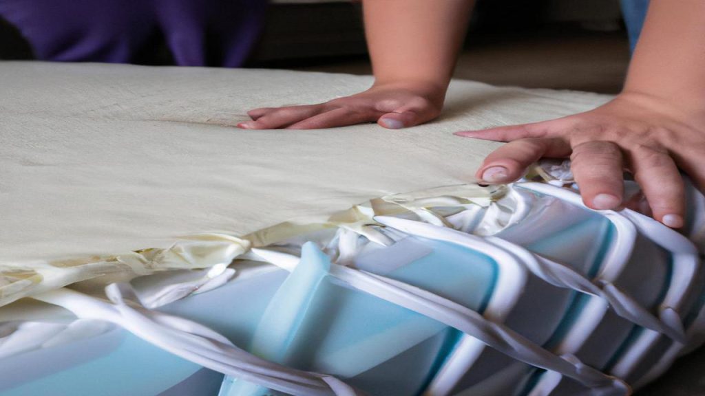 Jak zwinąć materac do transportu?